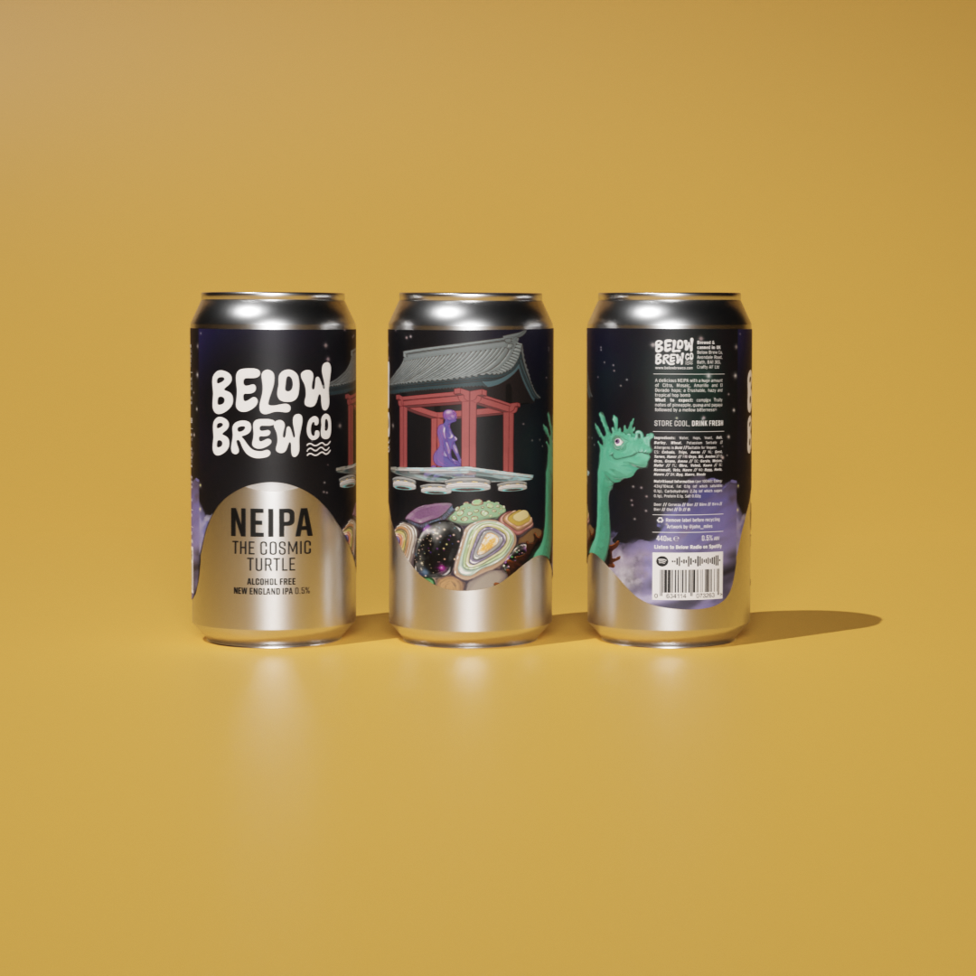 NEIPA The Cosmic Turtle - New England IPA – Below Brew Co